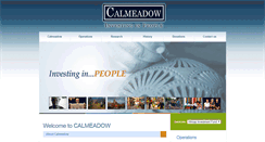 Desktop Screenshot of calmeadow.com